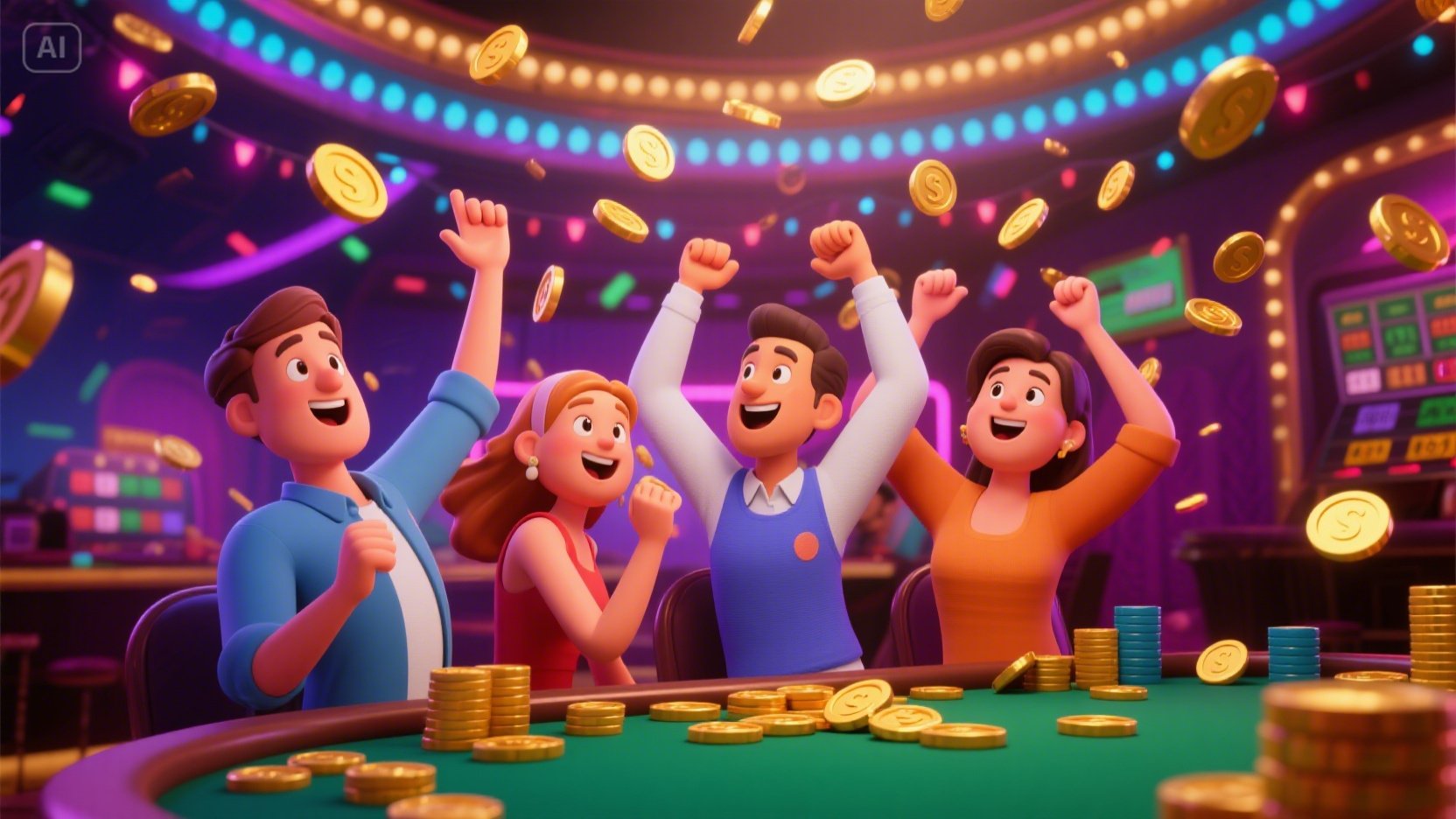 Casino pinball slots game desktop and mobile interfaces